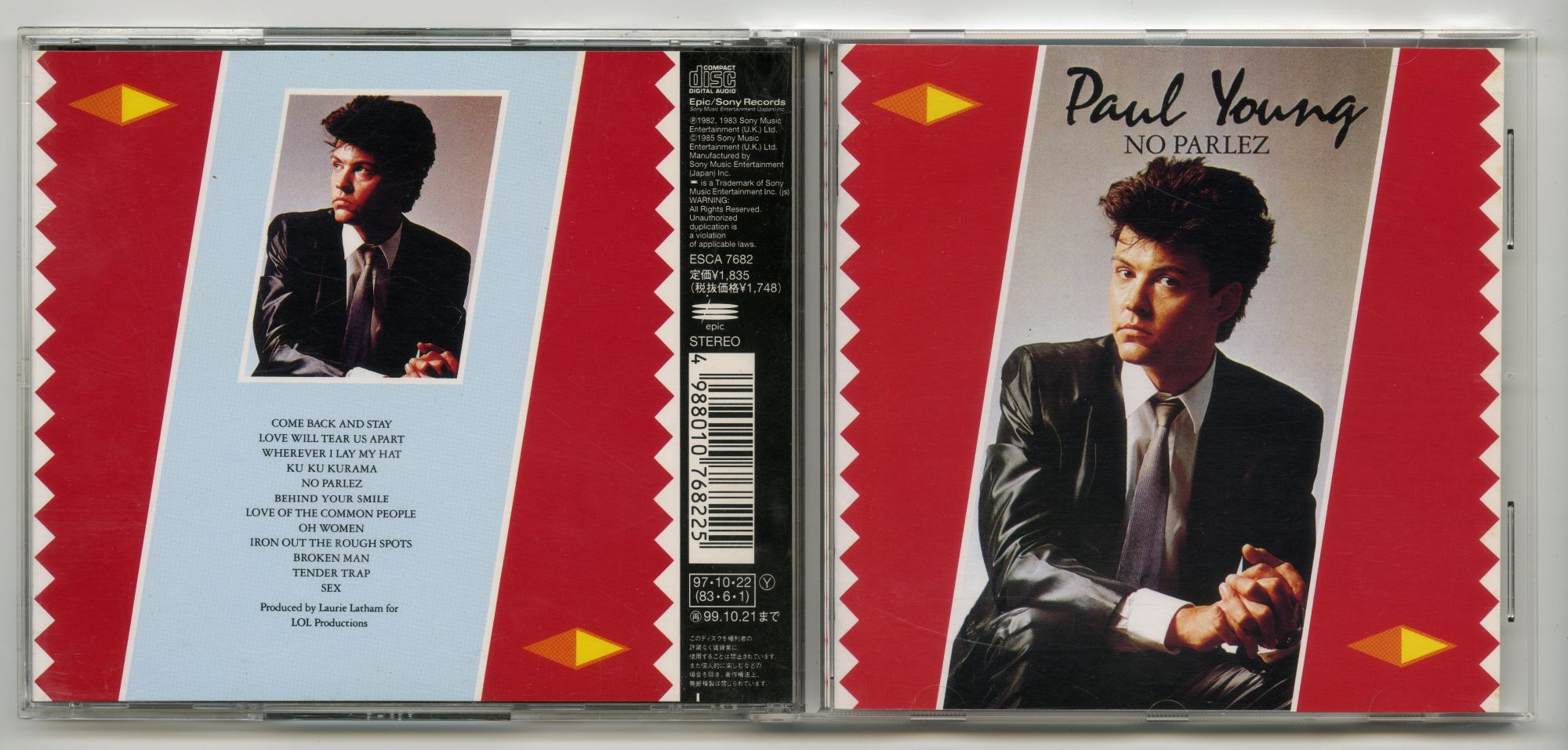 1983年Paul Young - No Parlez01